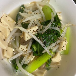 高野豆腐の中華風　簡単含め煮